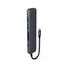 EPICO USB-C priklopna postaja, HDMI 8K, 6-v-1, temno modra