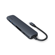 EPICO USB-C priklopna postaja, HDMI 8K, 6-v-1, temno modra
