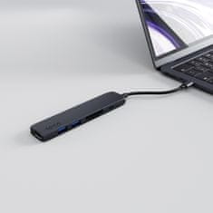 EPICO USB-C priklopna postaja, HDMI 8K, 6-v-1, temno modra