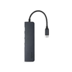 EPICO priklopna postaja, HDMI 8K, 7-v-1, temno modra