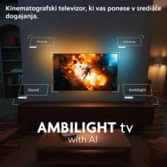 Philips 65OLED910/12 televizor, 164 cm (65), OLED+, 4K UHD, Ambilight