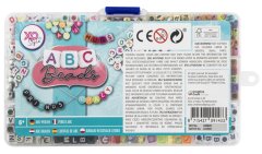 Grafix Komplet kroglic za nanizanje s črkami ABC