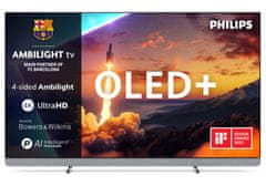 Philips 65OLED910/12 televizor, 164 cm (65), OLED+, 4K UHD, Ambilight