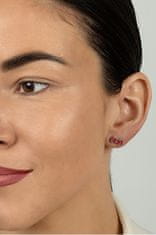 Brilio Silver Asimetrični srebrni uhani Hello Kitty EA1211W