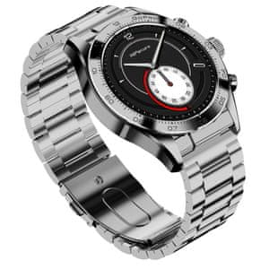 Brezčasna zasnova in jeklena moč v srebrni barvi