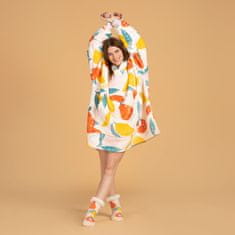 Svilanit hoodie odeja z rokavi, 100 % poliester, FruityPop