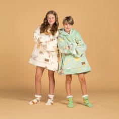 Svilanit otroška hoodie odeja z rokavi, 100 % poliester, Koala Friends