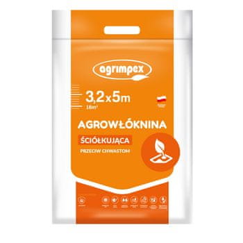 shumee Agrimpex Hobby Mulching Agrotekstil črne barve 50g 3,2x5