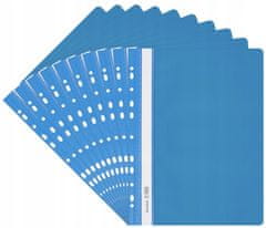 shumee DVE VISEČI MAPI A4 SVETLO MODRE 2743 (20)