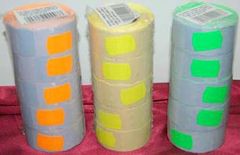 shumee CENOVNA ETIKETA 2-VRSTNI VAL 26X16 FLUO (5) KOS