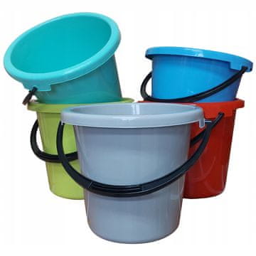 shumee 6 litrsko plastično vedro s tehtnico.