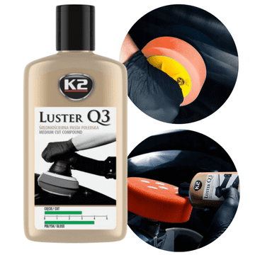 K2 Polirna pasta za poliranje avtomobilskega laka K2 LUSTER Q3 250 g zelena