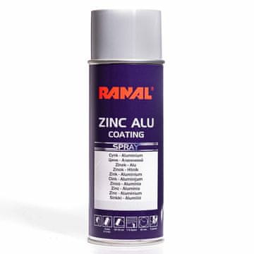 shumee RANAL cinkov aluminijev protikorozijski epoksi temeljni premaz v spreju 400 ml