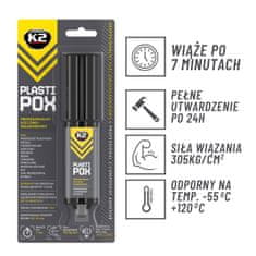 shumee Dvokomponentno lepilo za plastiko K2 Plastipox 25G