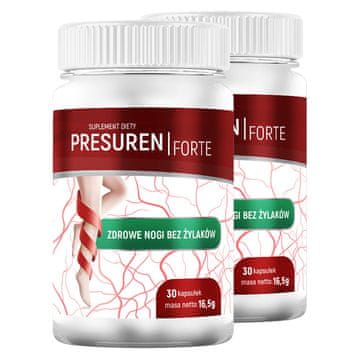 shumee 2x Prehransko dopolnilo Presuren Forte kapsule z glogom