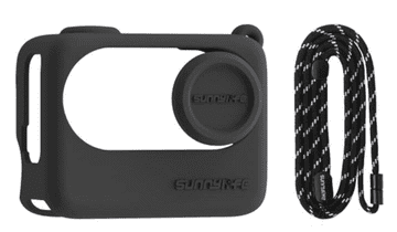 shumee Sunnylife ovitek, ovitek, vrvica, držalo za roko za Insta360 GO 3S - črn