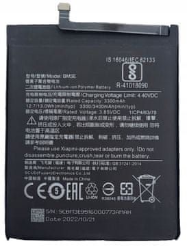 shumee NOVA BATERIJA BM3E ZA XIAOMI Mi 8 Mi8 M1803E1A
