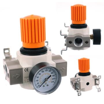 shumee PNEVMATSKI REDUKTOR ZRAČNEGA TLAKA 3/4 PALA S 16 BAR MANOMETROM