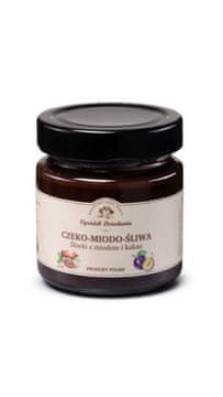 shumee Slivova, medena in kakavova marmelada - Čokolada-med-sliva 210g Ogródek Dziadunia