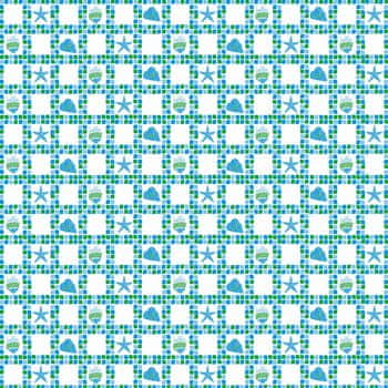 shumee Zavesa za tuš z mozaičnim vzorcem 180x180 cm št. 272