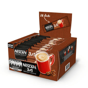 shumee NESCAFE 3v1 rjavi sladkor 462 g (28 x 16,5 g)