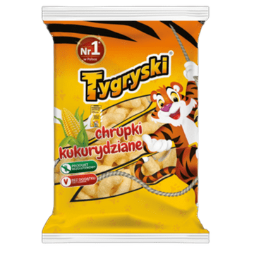 shumee Tygryski koruzni čips 90 g