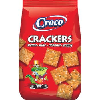 shumee CROCO krekerji s sezamom in makom 100 g