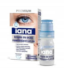 shumee Iana Premium vlažilne kapljice za oči 0,4 % 10 ml