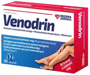 shumee VENODRIN občutek lahkih nog Družinsko zdravje 30 tablet