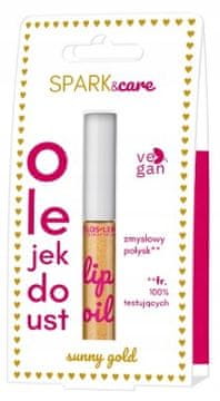 shumee FLOSLEK Spark & Care olje za ustnice Sunny Gold 5,5 g
