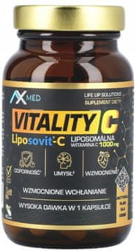 shumee VITALITY C liposomski vitamin C 1000 mg IMMUNITY AX Med 60 kapsul