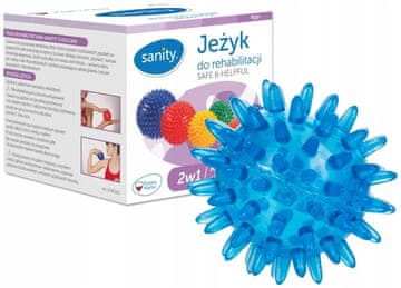 shumee SANITY Ježeva žoga za rehabilitacijo 6 cm