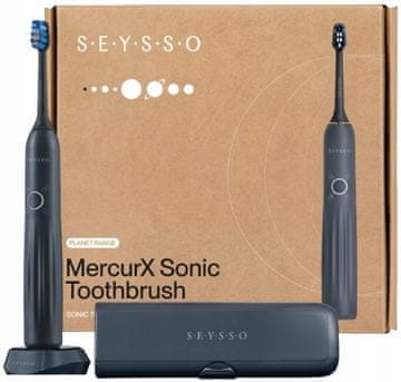 shumee SEYSSO Planet MercurX sonična zobna ščetka 1 kos.