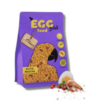 shumee Your Parrot Soft Eggfood Gold - jajčna hrana za velike papige 1 kg