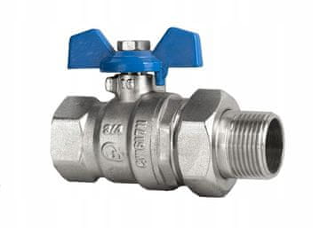 shumee KROGELNI VENTIL Z VIJAČNIM PRIKLJUČKOM 1 PN30 ŠPANSKI METULJ