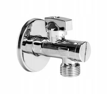 shumee MINI KOTNI KROGELNI VENTIL S FILTROM 1/2X3/8 OJAČAN