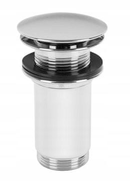 shumee OKROGLI KROMIRANI ČEP KLIK-KLAK BREZ PRELIVA 1 1/4