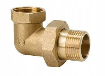 Diamond MEDENINASTI KOTNI PRIKLJUČEK 1/2" ZUNANJI/ZUNANJI
