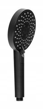 shumee GAJA ČRNI TUŠ ROČNI NASTAVEK S 3 HITROSTMI