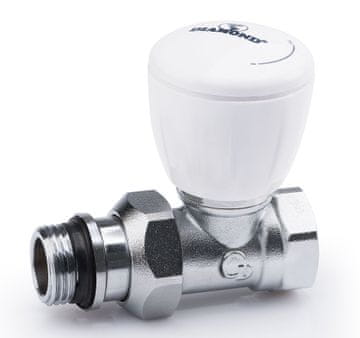 shumee RAVNI RADIATORSKI VENTIL Z DODATNIM TESNILOM