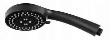 shumee ROČNI TUŠ NELA S 5 HITROSTMI, ČRNE TEMPERATURE