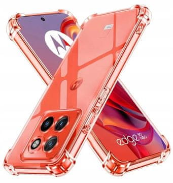 shumee Armor Antishock ovitek za Motorola Edge 50 Neo, brezbarven