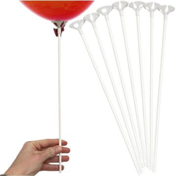 shumee EKO balonske palčke, papirnate, 35 cm, 100 kosov.
