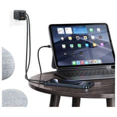 USAMS USAMS KABEL USB-C NA USB-C 60W 1.2M ALUMINUM ALLOY DATA CABLE SY SERIES SJ724USB01 (US-SJ724)