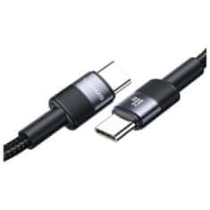 USAMS USAMS KABEL USB-C NA USB-C 60W 1.2M ALUMINUM ALLOY DATA CABLE SY SERIES SJ724USB01 (US-SJ724)