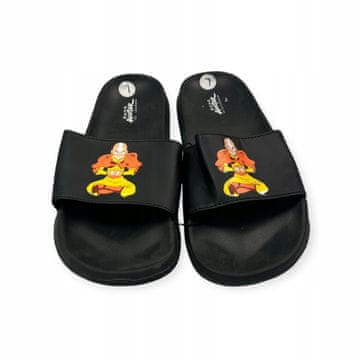 shumee Spencerjevi moški copati za na plažo Avatar 44 črne barve