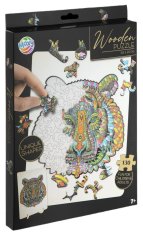 Grafix Lesena sestavljanka tiger 130 kosov