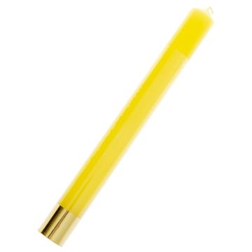 shumee Čisto rumena sveča 26 cm S-18