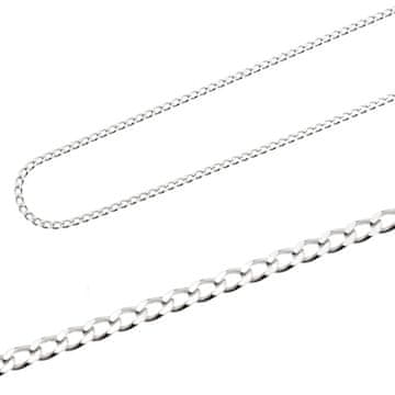 shumee Srebrna verižica Pancerka dolžine 50cm