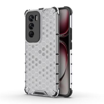 shumee Ovitek Honeycomb Armor za Oppo Reno 12 5G, prozoren